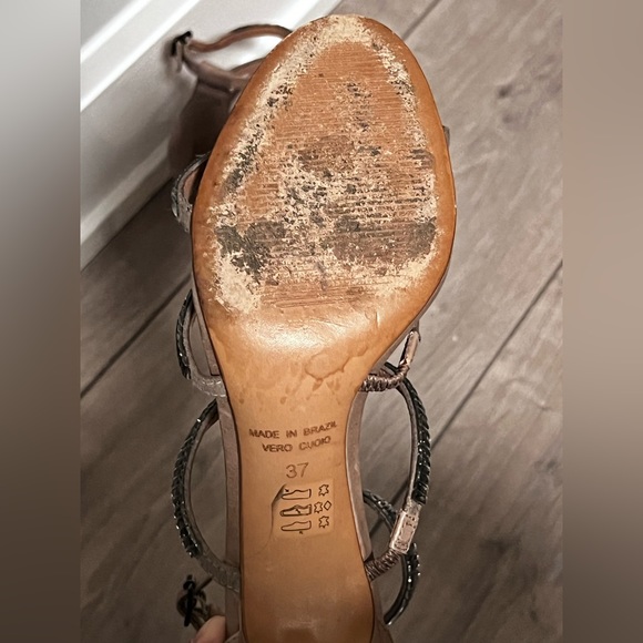 BCBG Gem Detail Strappy Heels - Picture 3 of 4